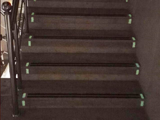 Sorex نوار ترمز پله با یک سانت شب نما در وسط محصول کلینیک ایمنی